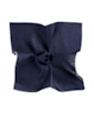 SUITSUPPLY  Pañuelo de bolsillo azul marino