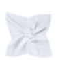SUITSUPPLY  Mouchoir de poche blanc à carreaux