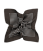 SUITSUPPLY  Prickig mörkbrun bröstnäsduk