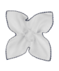 SUITSUPPLY  Pochette avec piqûre blanche sur les bordures
