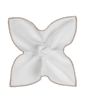 SUITSUPPLY  Pochette avec piqûre blanche sur les bordures