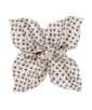 SUITSUPPLY  Pochette de costume blanc cassé motif graphique