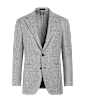 SUITSUPPLY  Mid Blue Relaxed Fit Roma Blazer