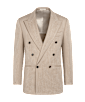 SUITSUPPLY  Light Brown Relaxed Fit Roma Blazer