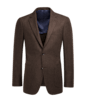 SUITSUPPLY  Brown Tailored Fit Havana Blazer