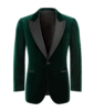 SUITSUPPLY  Green Lazio Tuxedo Jacket