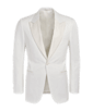 SUITSUPPLY  Off-White Tailored Fit Lazio Tuxedo Jacket