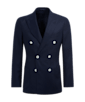 SUITSUPPLY  Navy Tailored Fit Havana Blazer