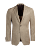 SUITSUPPLY  Havana 中棕色格纹西装外套