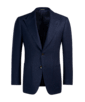 SUITSUPPLY  Blue Tailored Fit Washington Blazer
