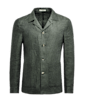 SUITSUPPLY  中绿色衬衫式夹克