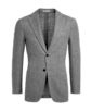 SUITSUPPLY  Light Grey Tailored Fit Lazio Blazer