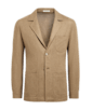 SUITSUPPLY  Mid Brown Relaxed Fit Shirt-Jacket