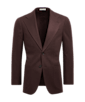 SUITSUPPLY  Burgundy Tailored Fit Havana Blazer