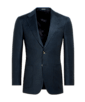 SUITSUPPLY  Navy Houndstooth Tailored Fit Havana Blazer
