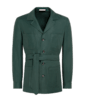 SUITSUPPLY  Green Relaxed Fit Safari Jacket