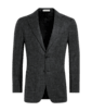 SUITSUPPLY  Dark Grey Tailored Fit Lazio Blazer