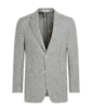 SUITSUPPLY  Mid Grey Houndstooth Tailored Fit Havana Blazer