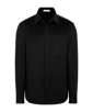 SUITSUPPLY  Black Relaxed Fit Overshirt