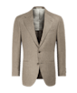 SUITSUPPLY  Light Brown Relaxed Fit Roma Blazer