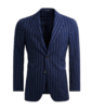 SUITSUPPLY  Mid Blue Tailored Fit Havana Blazer