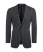 SUITSUPPLY  Dark Grey Tailored Fit Havana Blazer