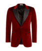 SUITSUPPLY  Red Tailored Fit Lazio Dinner Jacket