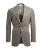 SUITSUPPLY  Taupe Tailored Fit Havana Blazer