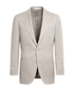 SUITSUPPLY  Light Taupe Relaxed Fit Roma Blazer