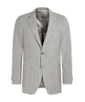 SUITSUPPLY  Light Grey Tailored Fit Havana Suit Jacket