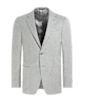 SUITSUPPLY  Light Grey Tailored Fit Havana Blazer