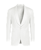 SUITSUPPLY  Off-White Tailored Fit Havana Dinner Jacket