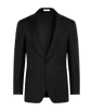 SUITSUPPLY  Black Tailored Fit Havana Dinner Jacket