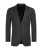 SUITSUPPLY  Dark Grey Bird's Eye Tailored Fit Sienna Suit Jacket