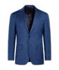 SUITSUPPLY  Mid Blue Tailored Fit Havana Suit Jacket