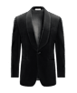 SUITSUPPLY  Black Tailored Fit Havana Dinner Jacket