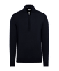 SUITSUPPLY  Navy Merino Half Zip