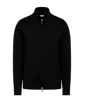 SUITSUPPLY  Black Merino Zip Cardigan