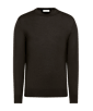 SUITSUPPLY  Dark Brown Merino Crewneck