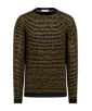 SUITSUPPLY  Mid Yellow Striped Crewneck