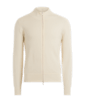 SUITSUPPLY  Off-White Zip Cardigan