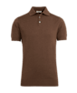 SUITSUPPLY  Dark Brown Polo Shirt 