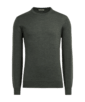 SUITSUPPLY  Dark Green Merino Crewneck