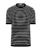 SUITSUPPLY  Black Short Sleeve Crewneck