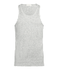 SUITSUPPLY  Light Grey Ribbed Tank Top