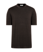 SUITSUPPLY  Dark Brown Short Sleeve Crewneck