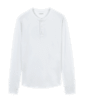 SUITSUPPLY  White Henley T-Shirt