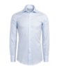 SUITSUPPLY  Light Blue Striped Custom Made Shirt