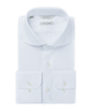 SUITSUPPLY  Camisa punto de espiga blanca