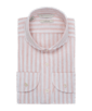 SUITSUPPLY  Pink Striped Slim Fit Shirt